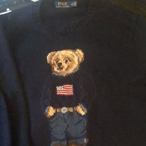 New Polo bear sweater